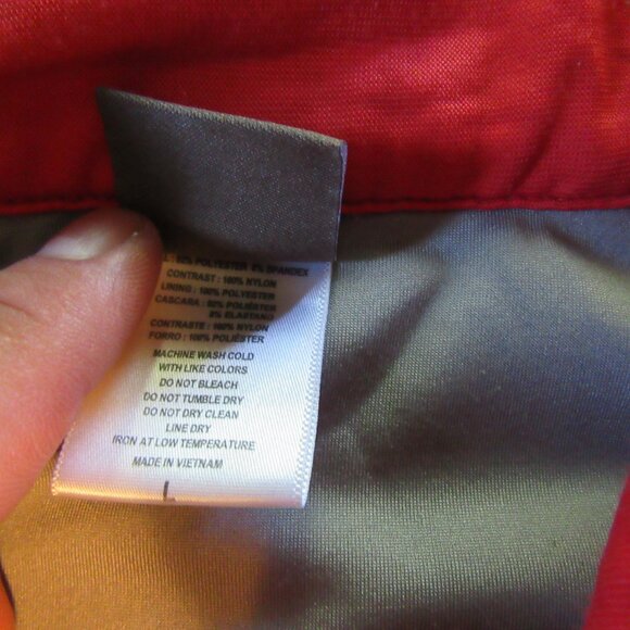 Mens Vtg Wendys Barco Full Zip Uniform Jacket Sz L Gray - Picture 5 of 6